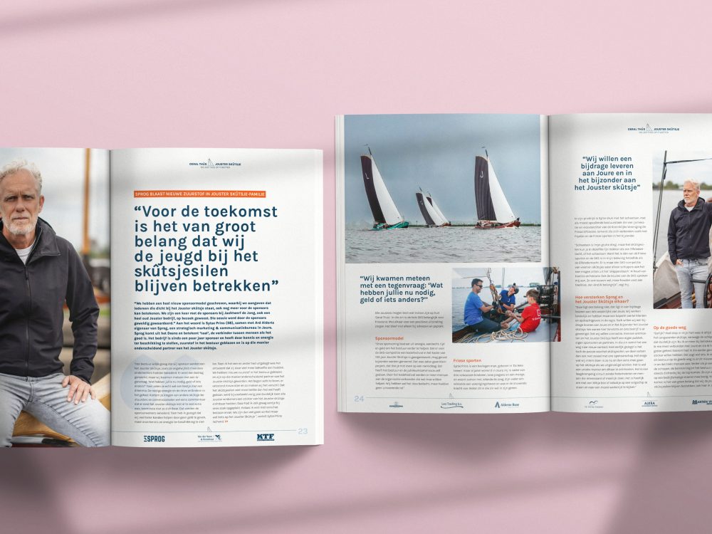 Interview en wedstrijdbeelden in Oeral Thús jubileummagazine