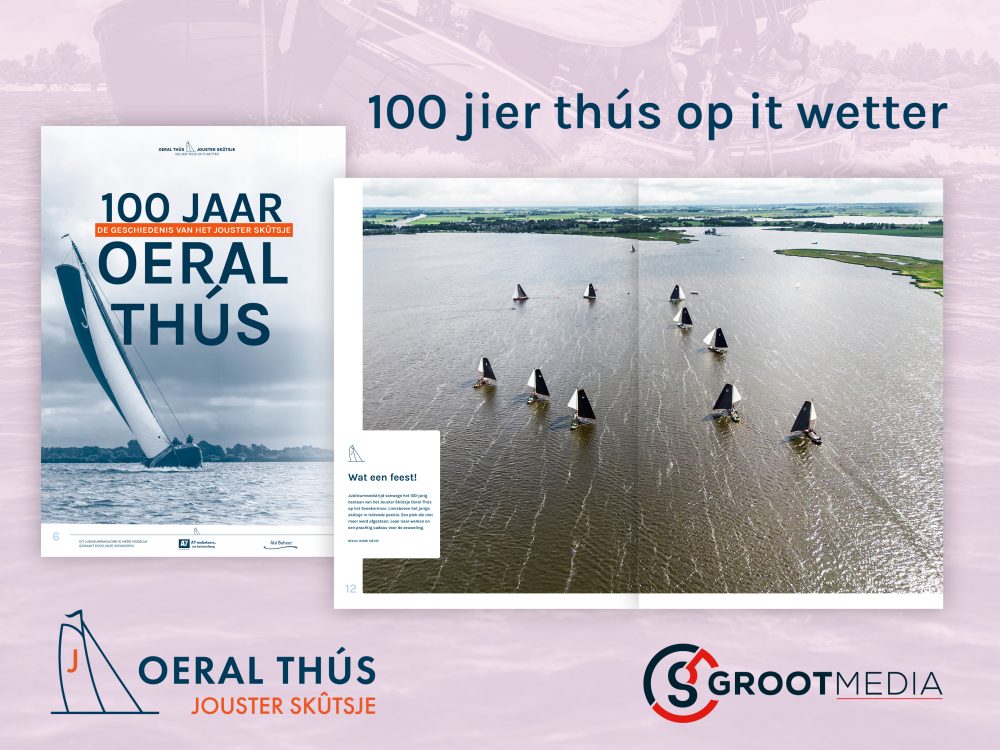 Jubileummagazine Oeral Thús – 100 jier thús op it wetter