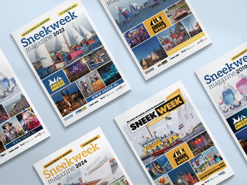Sneekweek Magazine 2025 – covers - alle jaren- – Bliidd