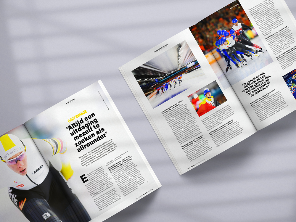 SchaatsInside magazine 2025 - editorial design - ontwerp bliidd