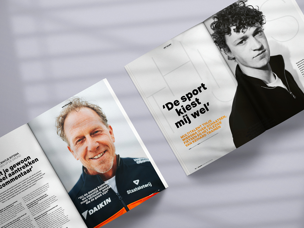 SchaatsInside magazine 2025 - editorial design - interview - hero- ritsma- bliidd