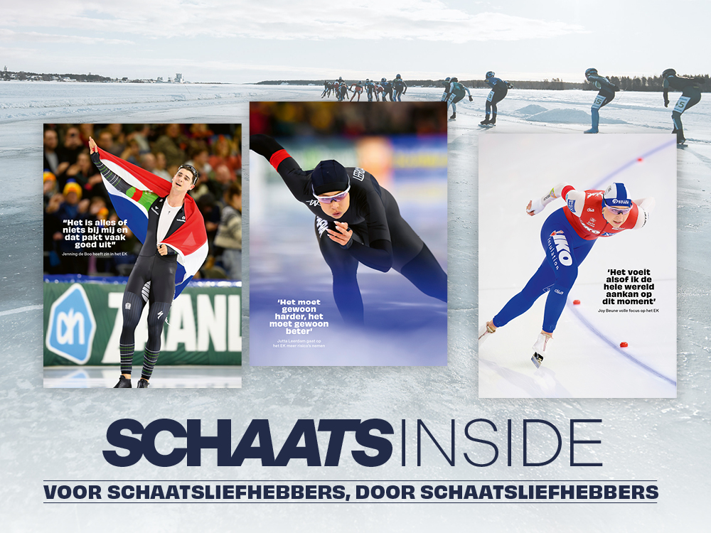 SchaatsInside magazine 2025 - editorial design - schaatspassie - natuurijs - bliidd